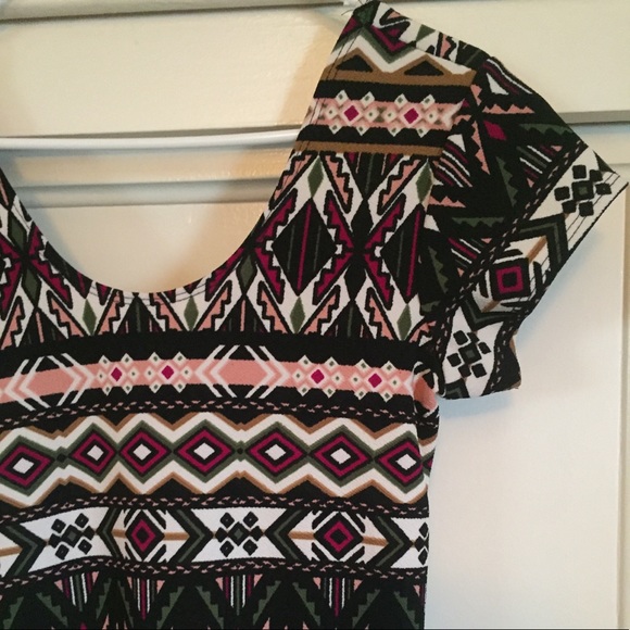 Multicolored Mini Dress - Picture 3 of 3